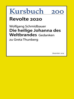 cover image of Die heilige Johanna des Weltbrandes